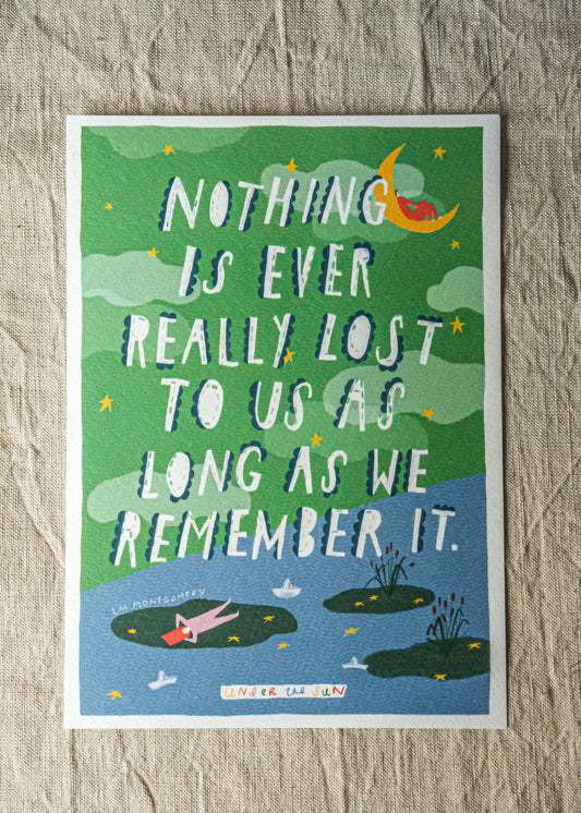 💧 Nothing Lost